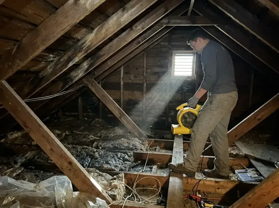 attic-water-damage-drying-proc-007 — frequently asked questions, Emergency Water Extraction & 24/7 Flood Response in Pawnee,…